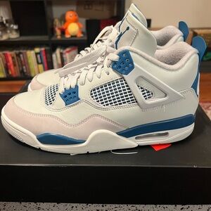 Air Jordan Retro 4 Military Blue Size 10 Men’s